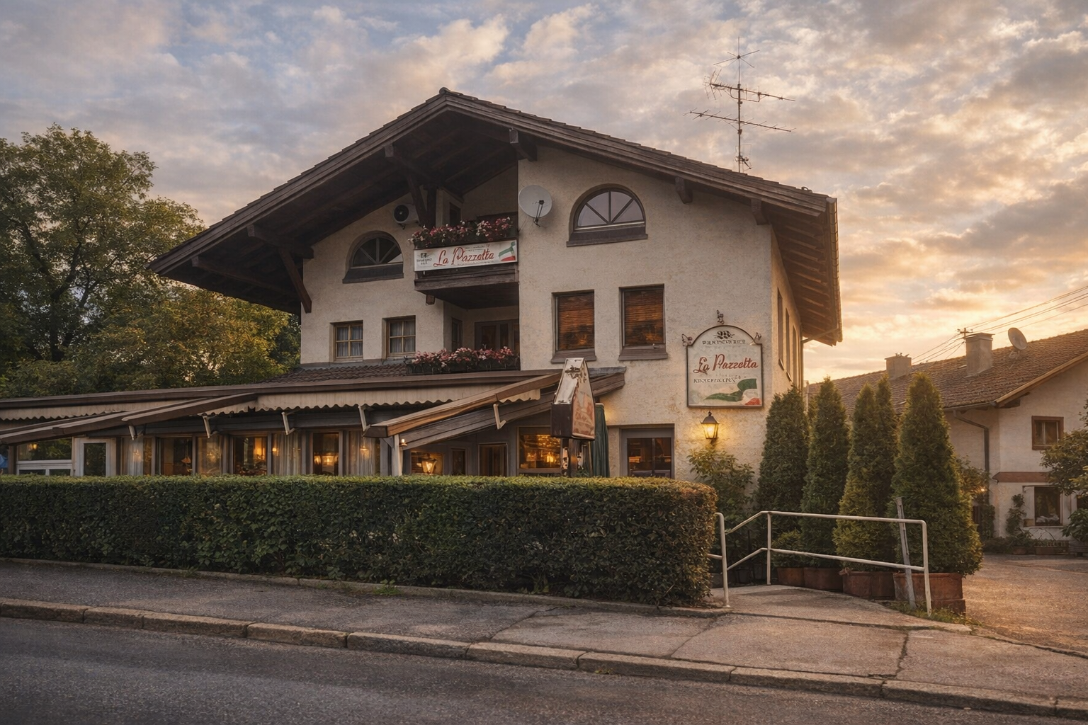 Außenansicht von La Piazzetta